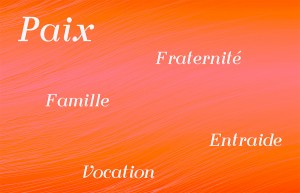 7 rayons sacrés - orange - vendée